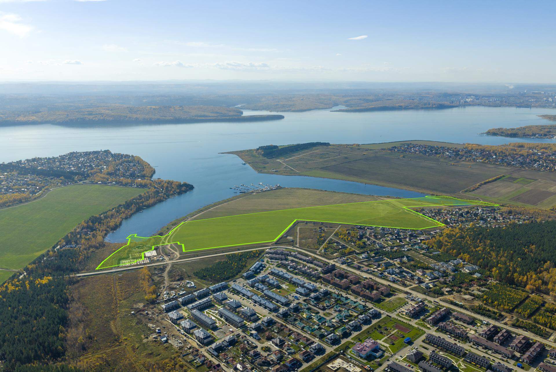 Снять  участок