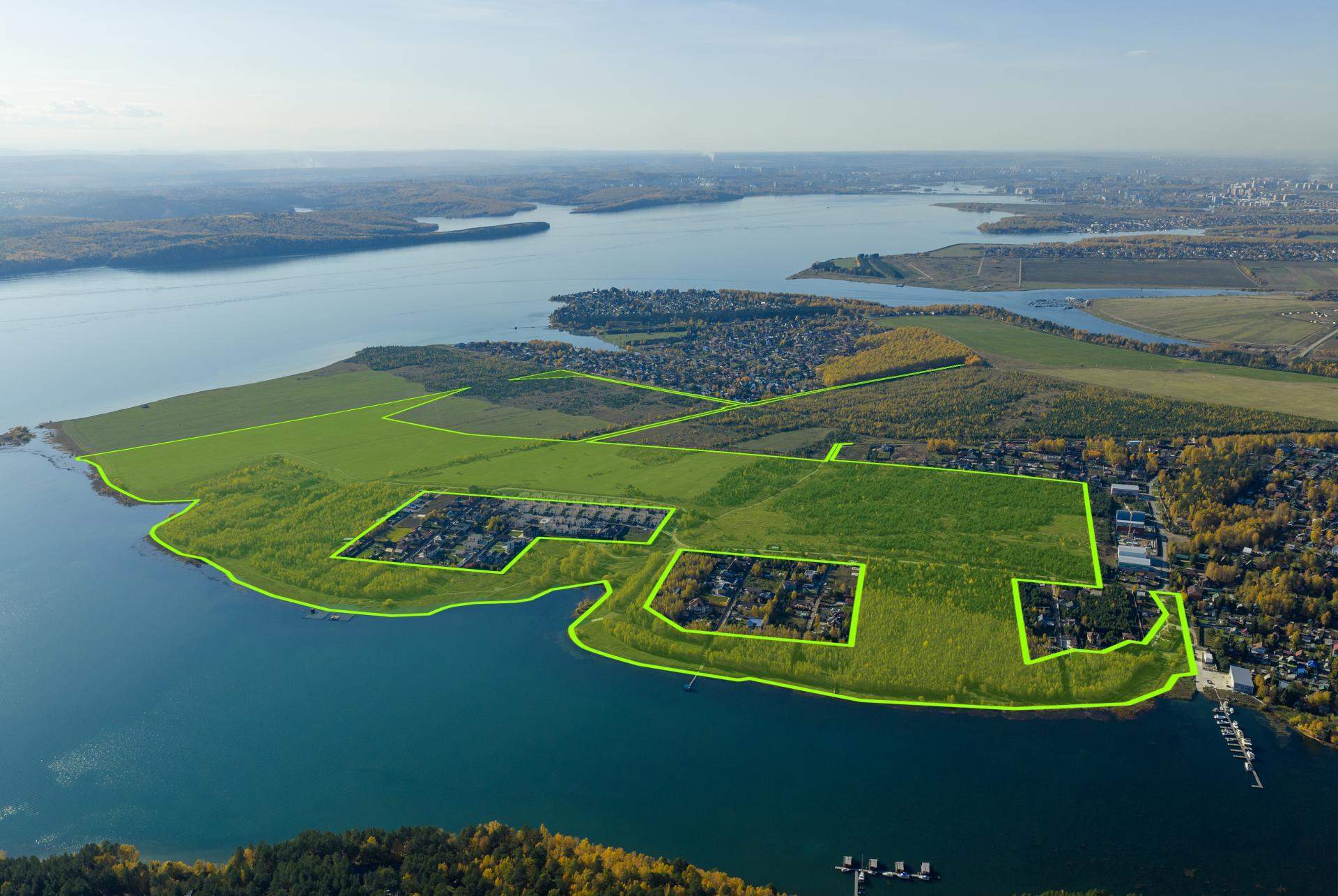 Снять  участок